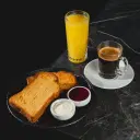 Café + Torradas + Suco natural